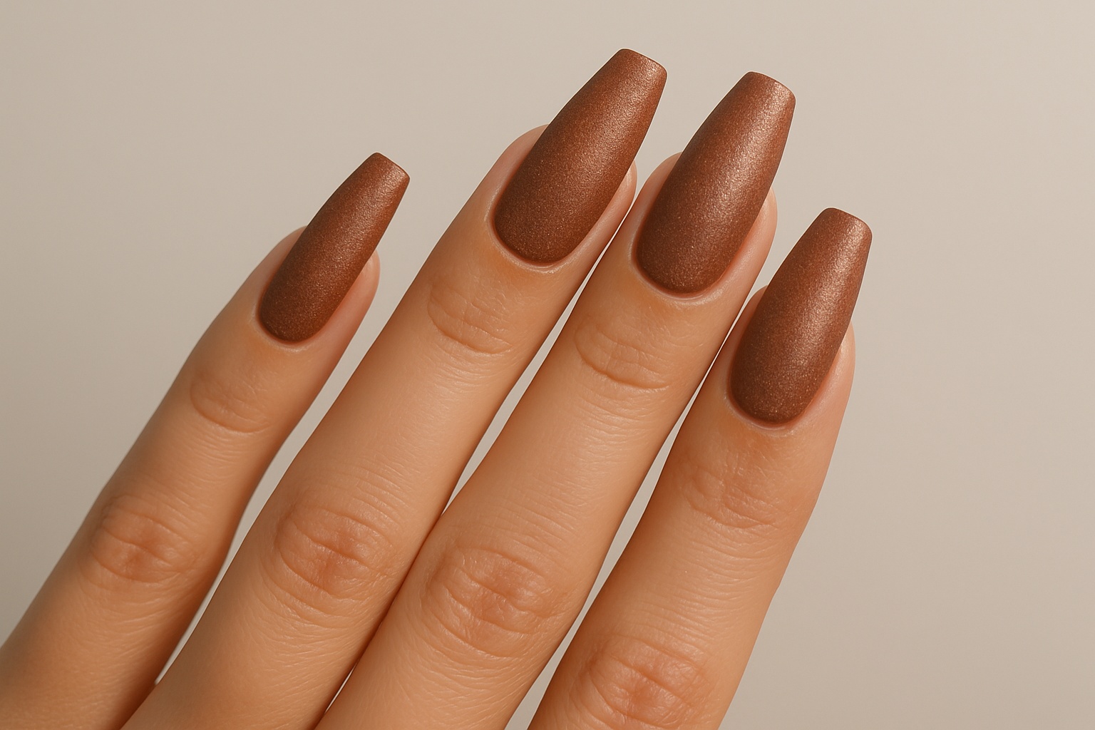 russet color is a brown shimmery matte color